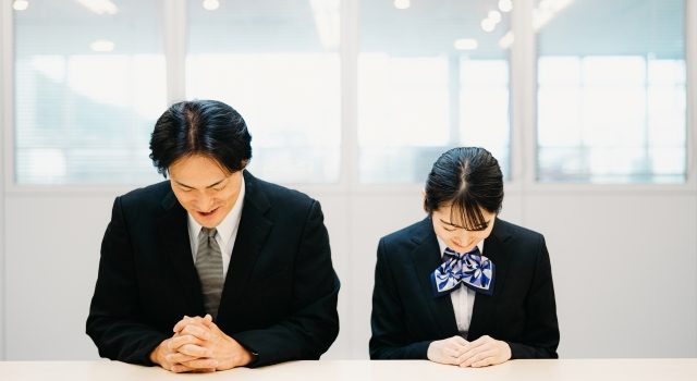 お辞儀